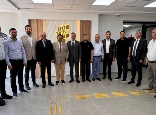 TAPU VE KADASTRO BÖLGE MÜDÜRLÜĞÜNE ZİYARET