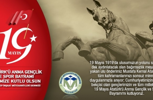 19 MAYIS ATATÜRK'Ü ANMA GENÇLİK VE SPOR BAYRAMI