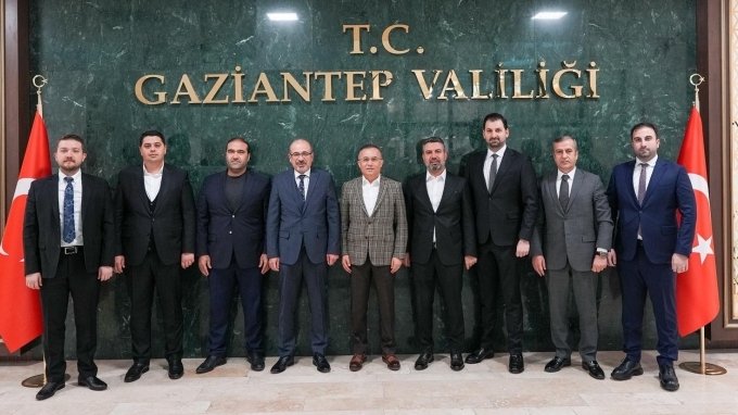 GAİMDER'DEN VALİ KEMAL ÇEBER'E ZİYARET