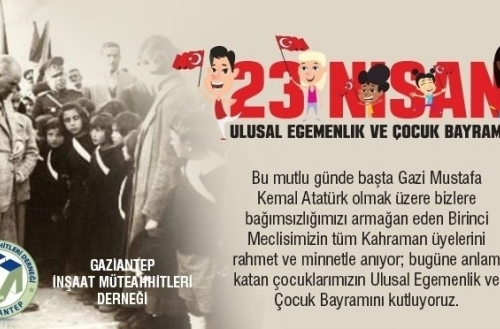 23 NİSAN ULUSAL EGEMENLİK VE ÇOCUK BAYRAMI