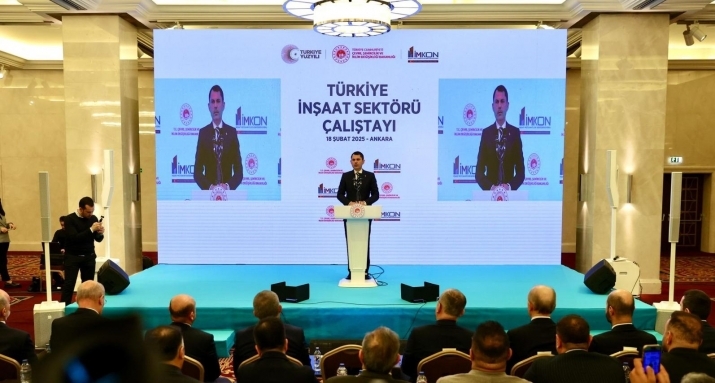 TÜRKİYE İNŞAAT SEKTÖR ÇALIŞTAYI YAPILDI